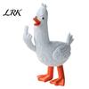 Klare Textur Harzkunst Lustige Mittelfinger-Statue, 6 Zoll Freche Entenfigur mit Mattem Finish, Schreibtischdekoration Schrullige Verzierung, Stress