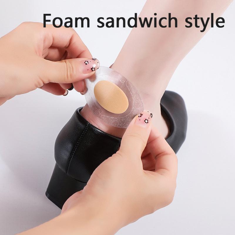 Fashion Anti Abrasion Hydrocolloid Heel Stick Gel High Heel Shoes Invisible Foot Stick Heel Quick Repair Anti Abrasion Blisters