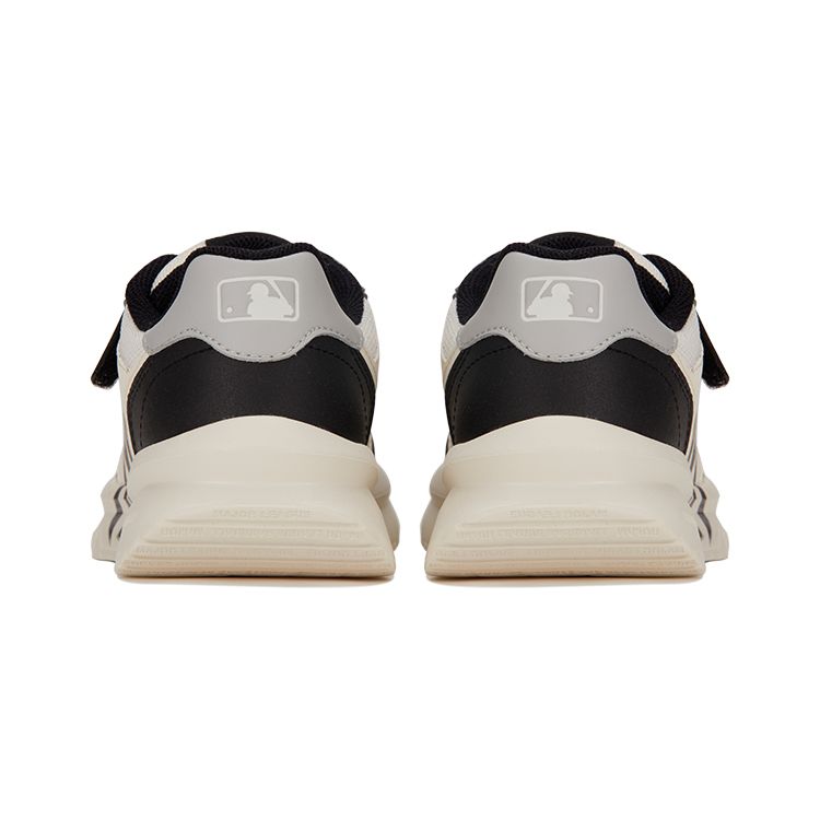 MLB Synthetic Leather Comfortable Non-Slip Wear-Resistant Low-Top Casual Shoes Kids Sneaker Black 7ASXXA13N-50BKS