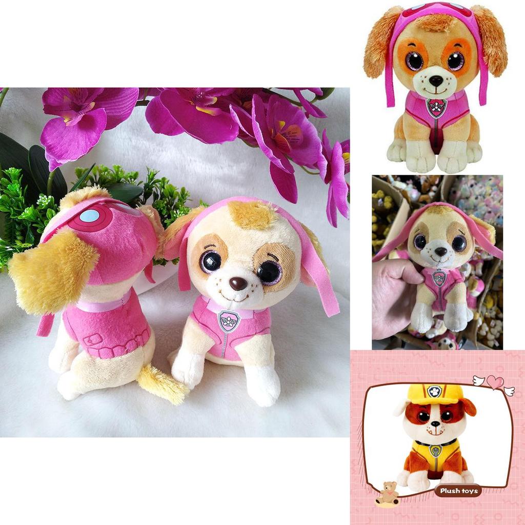 Adorable Paw Patrol Dog Plush Toy Featuring Beloved Characters Marshall Rubble Chase Rocky