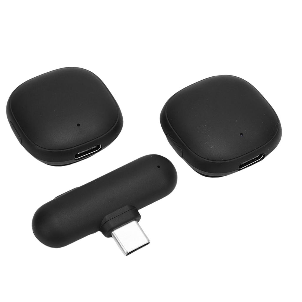 Wireless Lavalier Microphones 328ft Range AI Noise Reduction 2.4GHz Wireless Lapel Mics with Charging Case for Video