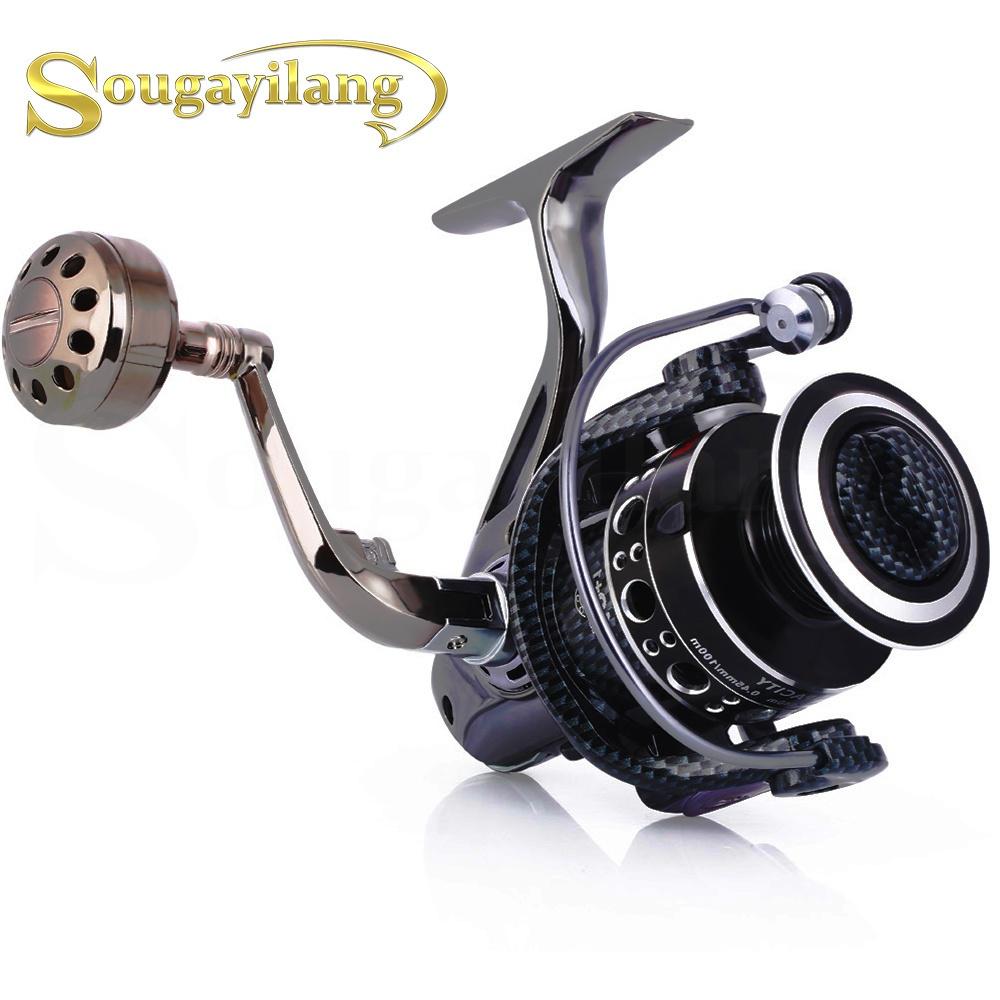 Buy Fishing Reel Double Bearing Light Smooth Casting Collapsible Handle
