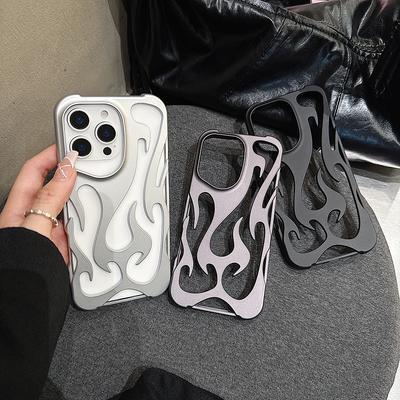 Phone Cases for iPhone 11 13 16 ProMax iPhone 14 15 ProMax 12 13 ProMax 13 Pro 14 Pro Samsung A55 A54 S25 S24 S23 S22 Ultra Flame Shell Cool Advanced