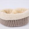 Autumn and winter squirrel velvet warm women's wool hat versatile snow hat cold winter hat scarf integrated knitted hat