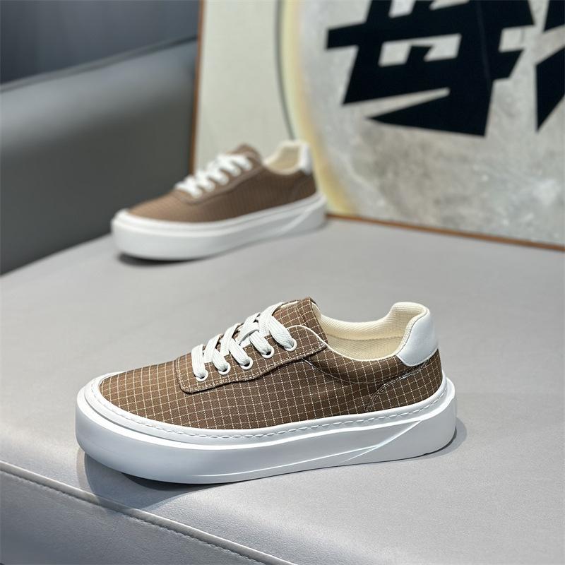 Zomer nieuwe lage canvas comfortabele casual zachte zool veterschoenen xs