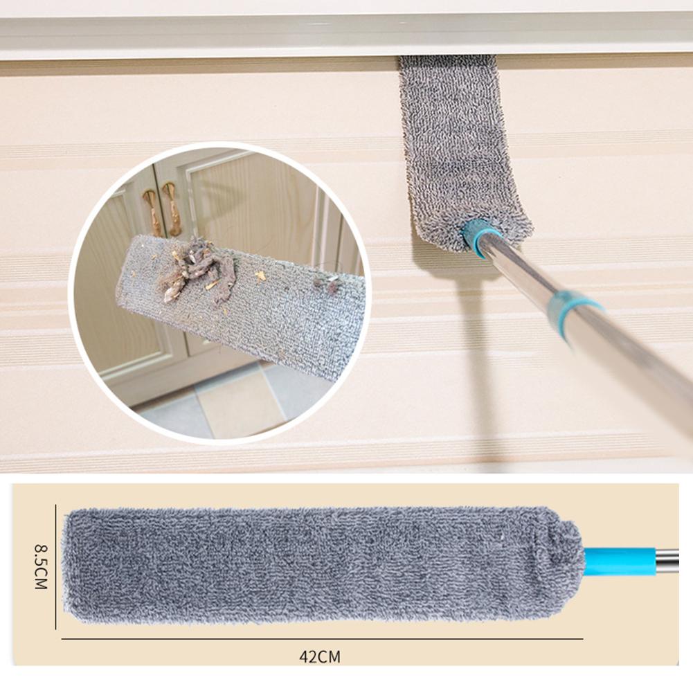Dust Removal Extendable Feather Duster Household Cleaning Tool