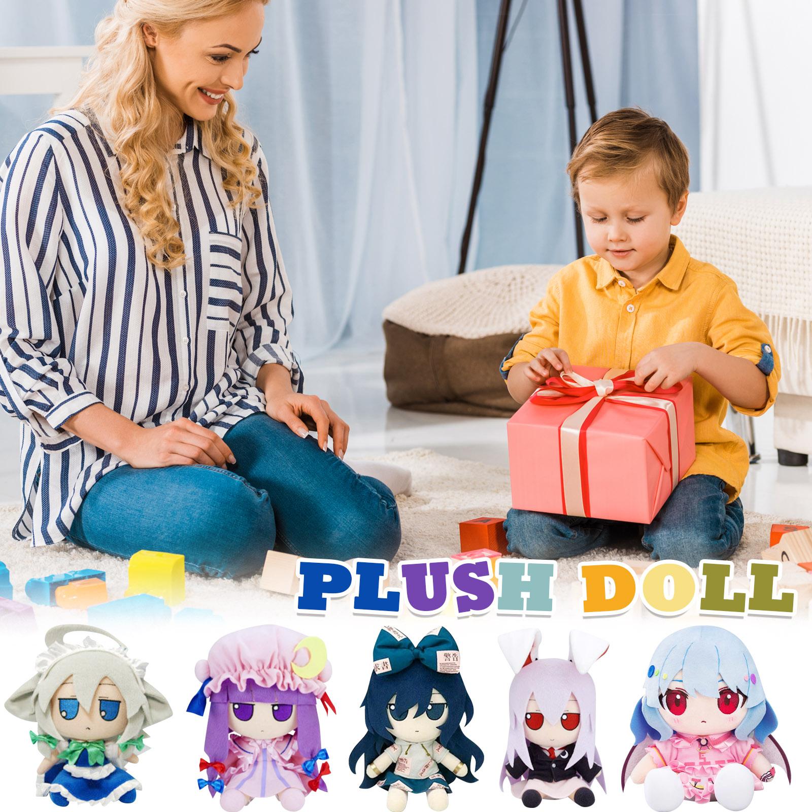 

Плюшевая кукла, Игрушка в подарок, Мультфильм, Детская тряпичная кукла, Детская подарочная подушка One Size