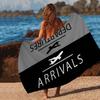 Arrivals And Departures Big Microfiber Beach Towels Quick Dry Towel Sand Beach Towels Pool Towel for Travel Swim Pool Yoga