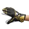 uhlsport Practice Soccer GK Keeper Gloves Powerline Elite Starter Soft 1011312 02 5 Black x Gold x White