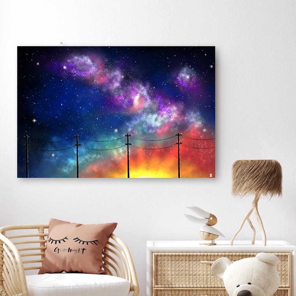 Canvas Print Cosmic Sky