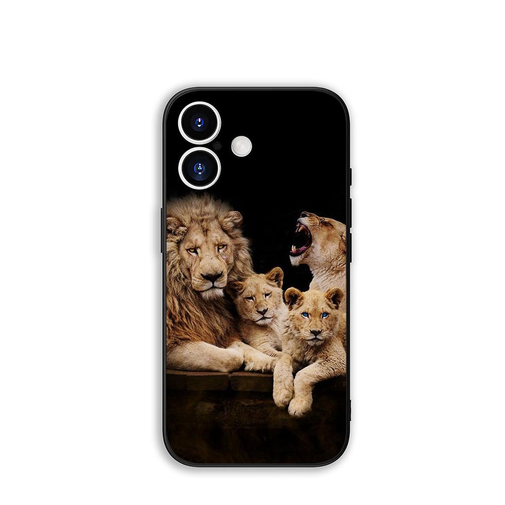 for OPPO A18 A16 A17 A38 A54 A40 A60 A80 A78 A79 A57 A55 A96 A15 A12 a53 Phone Cover Case Art Lion