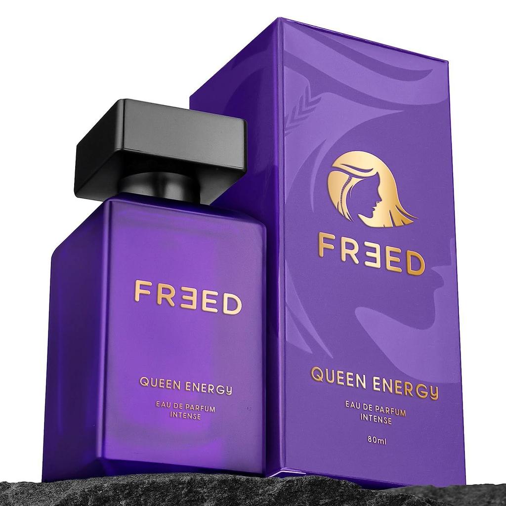 FREED Queen Energy EDP Perfume for Women, 80ml | Intense & Long Lasting Woody Eau De Parfum | Best Gift for Women