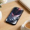 Hedgehog Knuckles Phone Case For iPhone 16,15,14,13,12,17,Pro Max,Plus Silicone Black Case