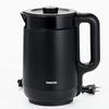Yamazen Electric Kettle, 1.5L, For Single Living, Two People Living, Large Capacity, Automatic Power Off, Empty Cooking Prevention Function, Lid Remov