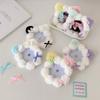 Cute Cat Ear Badge Holder School Student Picture Decoration Unique Pain Bag Accessory Plush Badge Display Pendant Charming
