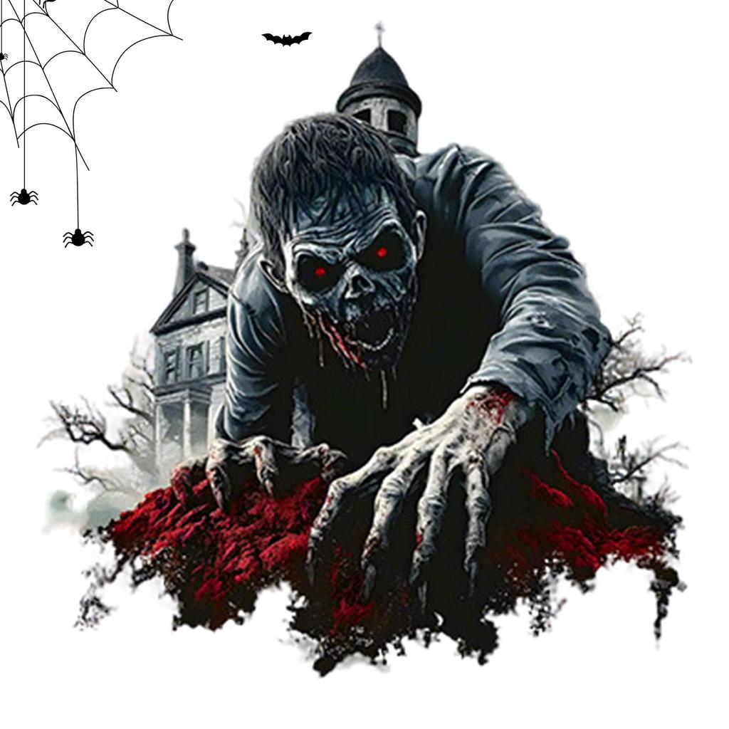 Floor Decals Halloween Wall Sticker Horror Hand Decal Home Decoration For Indoor Outdoor Holiday Gathering Bathroom Living