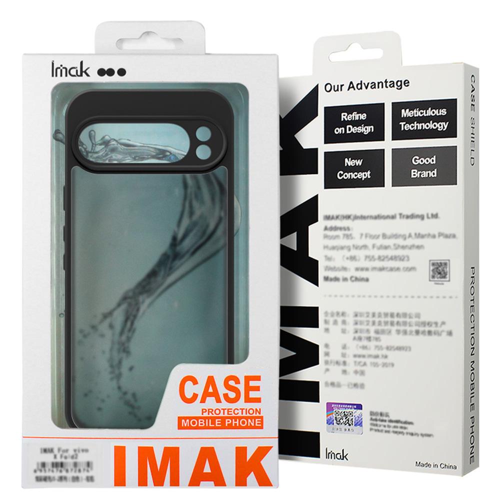 IMAK UX-9B Series For Samsung Galaxy A16 5G/4G Case Tiny Airbag PC+TPU Matte Phone Cover