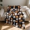 Guinea Pig Print Blanket , Warm and Comfortable Throw Blanket Sofa Bed Sofa Camping Trip, the Best Gift.