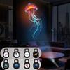 360° Rotatable Ocean Life Projection Lamp USB Powered LED Night Light  Bedroom Night Lighting