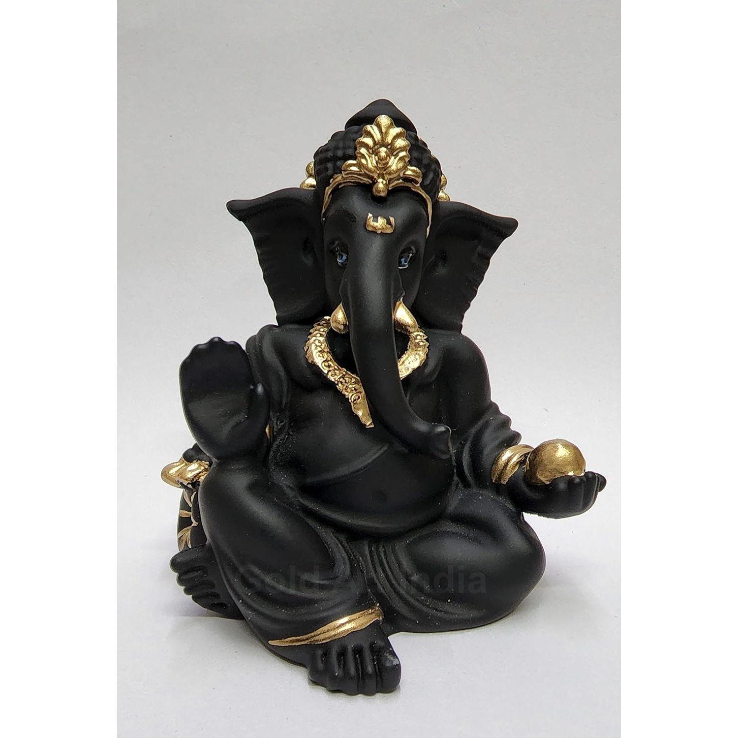 

Терракотовый Черный Гадди Ганеша для Приборной Панели Автомобиля, Домашний Декор, Подарок на Дивали, День Рождения, Фестивали чёрный