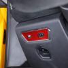 Tür- und Heckklappenschalter-Abdeckung aus roter Kohlefaser für Lotus EMIRA -25