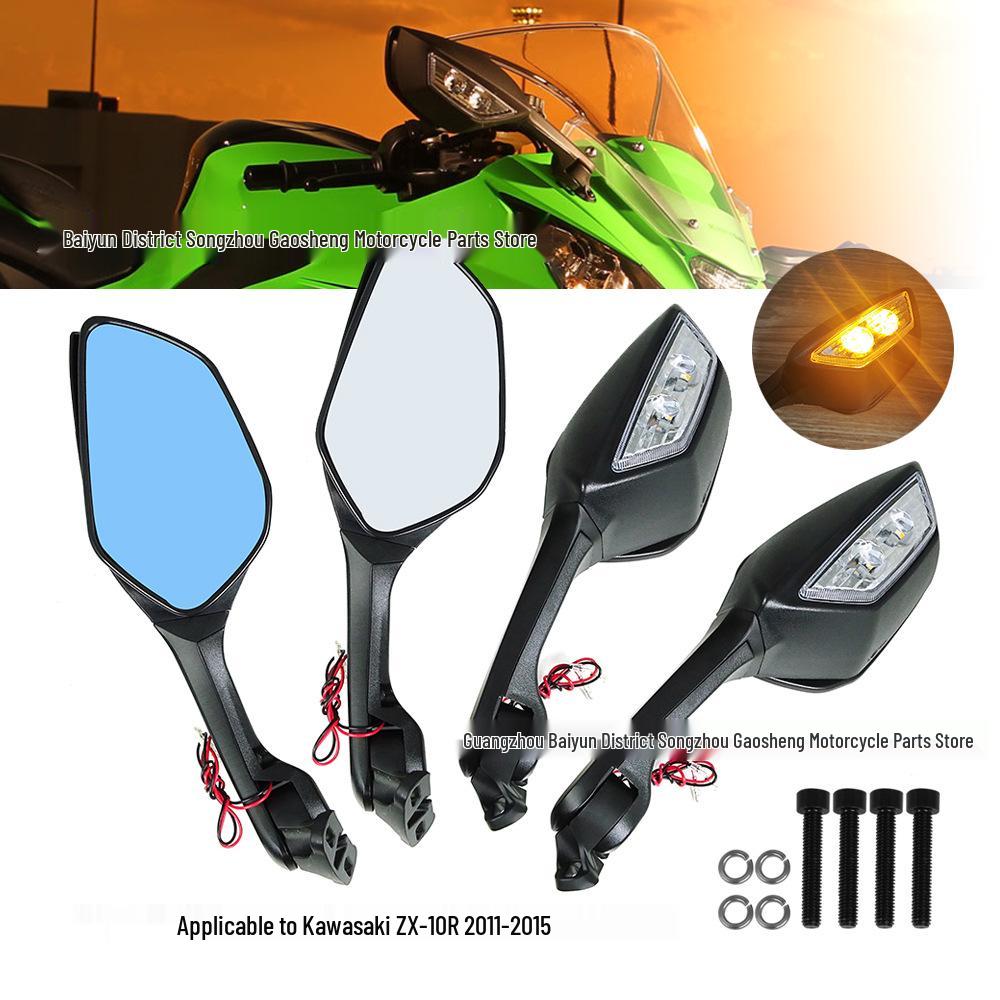 Foldable Rearview Mirror for Sai600/800, Qianjiang 22-25, Honda CBR650R