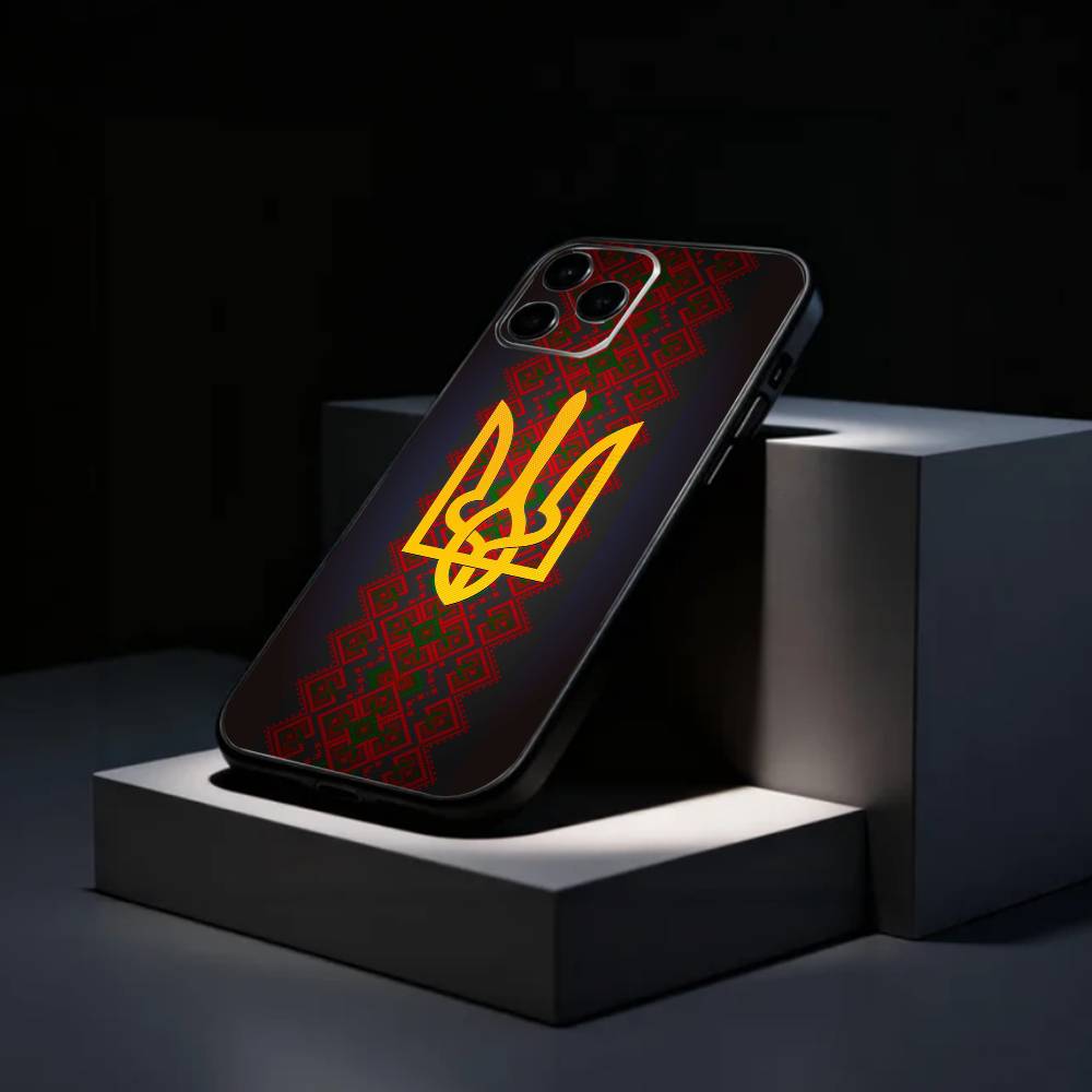 Ukraine Ornament Pattern Phone Case Silicone Soft For IPhone 17 16 15 14 13 12 11 X XR Plus Pro Max Plus