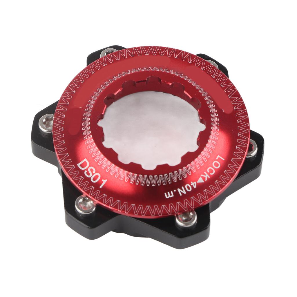 Brems Center Lock Fahrrad 6-Loch Scheibenrotor Adapter Set Aluminiumlegierung Zubehör