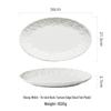 Elegant Irregular Ceramic Fish Platter