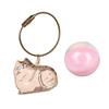 Cat Hair Storage Bottle Transparent Pet Fur Keepsake Keychain for Collecting Cat And Dog Hair Pet Memorial Gift