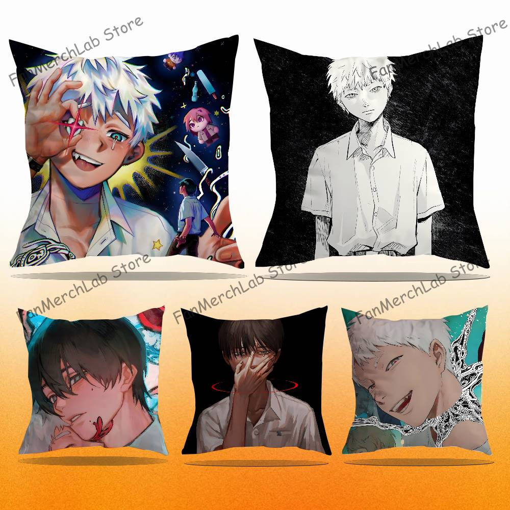 The SSummer HHikaru Died Pillow Case Plush Fabric Soft Pillowcase Double Sided Print Sofa Cushion Cover Throw