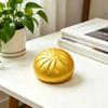 Glitter Dumpling Squeeze Toy with Steamer Box, Stress Relief Dough Stress Ball Fidget Toy, Soft Simulated Steamed Bun Sensory Toy
