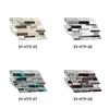 PVC Crystal Marble Tile Wall Sticker - Waterproof, Oil-proof, Self-adhesive for Kitchen & Bathroom Decor
