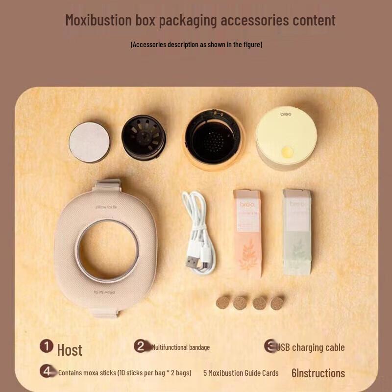 Breo Portable Smart Electronic Moxibustion Device M1 CN Plug (adapter Included)