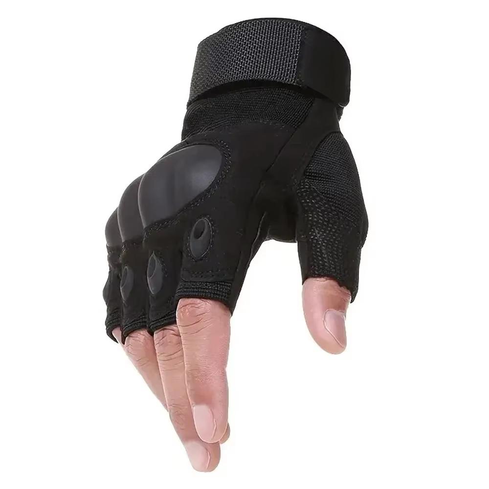 Mănuși Tactice Special Forces cu Degete Scurtate Antrenament Fitness Antiderapante Ciclism Respirabile și Rezistente la Uzură