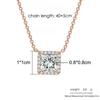 ZHOUYANG Pendants Necklace For Women Cubic Zirconia Rose Gold Neck Choker Chains Female Jewelry Gifts N317