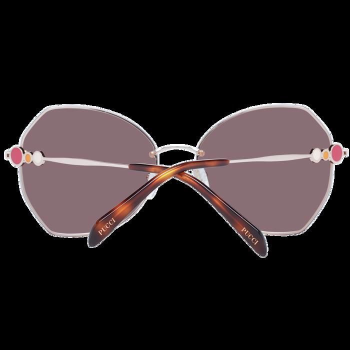 Lunettes de soleil - Emilio Pucci - EP0178 28E - Rose/Or - Papillon - Protection 100% UVA/UVB