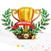 1pcs Father's Day Trophy Pop Up Card, The Best 3D Dad Trophy Card, Father's Day Card, Is The Perfect Handmade Gift for Dad