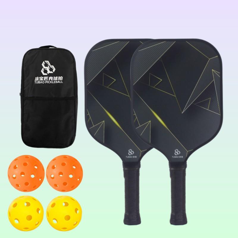 Carbon Fiber Pickleball Paddle Beginners To Advanced Players Outdoor Sport Training Competition Ready