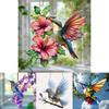 Cute Bird Acrylic Wall Decoration For Living Room And Garden Festive Decor Gift