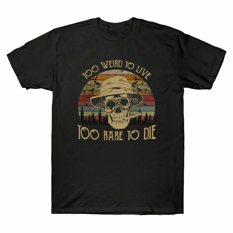 Top Graphic Too Tshirt Cotton Weird Too Unisexs Die Tee Rare To Vintage Live To S