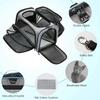 Portable Cat Carrier Airline Approved Pet Handbag Foldable Soft-Sided Cat Cage Expandable Pet Travel Bag Breathable Pet Dog Bag
