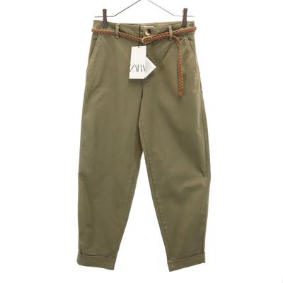 Unbenutzte Tapered Hose 34 khaki Damen Gebraucht