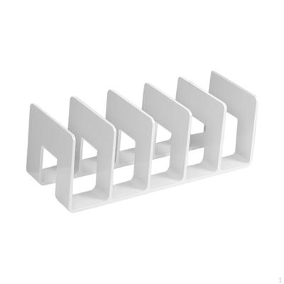 Acryl Schreibtisch Datei Sorter Buch Rack Büro Liefert Organizer Desktop Bücherregal für Notebooks