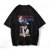 Summer New Style Print Short Sleeve TShirt for Unisex and Women Casual pure Cotton Top Brand Cartoon Anime Summer Wear Streetwear