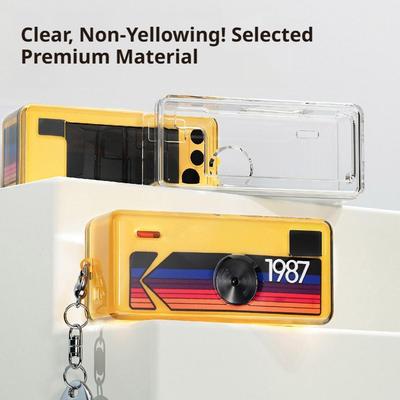 Transparent PC Protective Case For Kodak Charmera Shockproof Protection Clear Shell Mini Cameras Anti Fall Cover Accessories