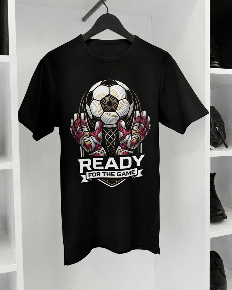Ready For TheGame World Cup 2026 Goalie Soccer T-Shirt | Football Tournament Tee 2XL