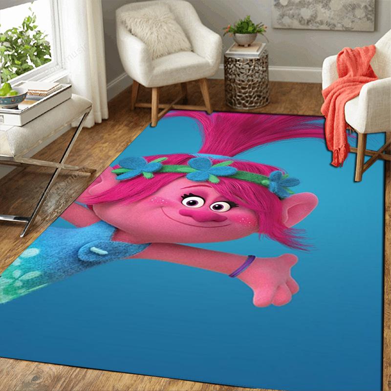 Trolls Rug Floor Mat for Living Room or Bedroom Soft and Comfortable Carpet a Gift for Birthday and Holiday.MFF0918429