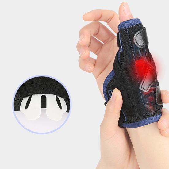 Supporto Per Palmo E Polso NEOtech Care - Fascia Compressione Regolabile Con Foro Pollice - Taglia XL Grigio - Per Sport, Bowling, Boxe