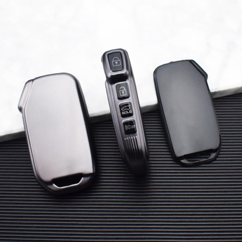 For KIA Seltos Sportage KX5 Niro Forte K3 K5 Optima Soul Telluride Ceed Sorento Cerato 4Buttons Car TPU Key Case Cover Holder